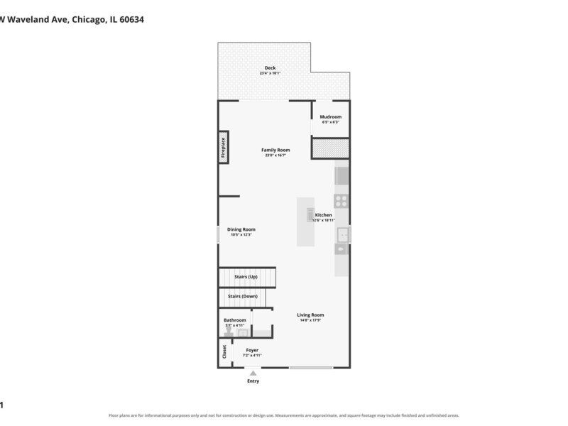 5808 W Waveland Avenue Chicago IL 60634