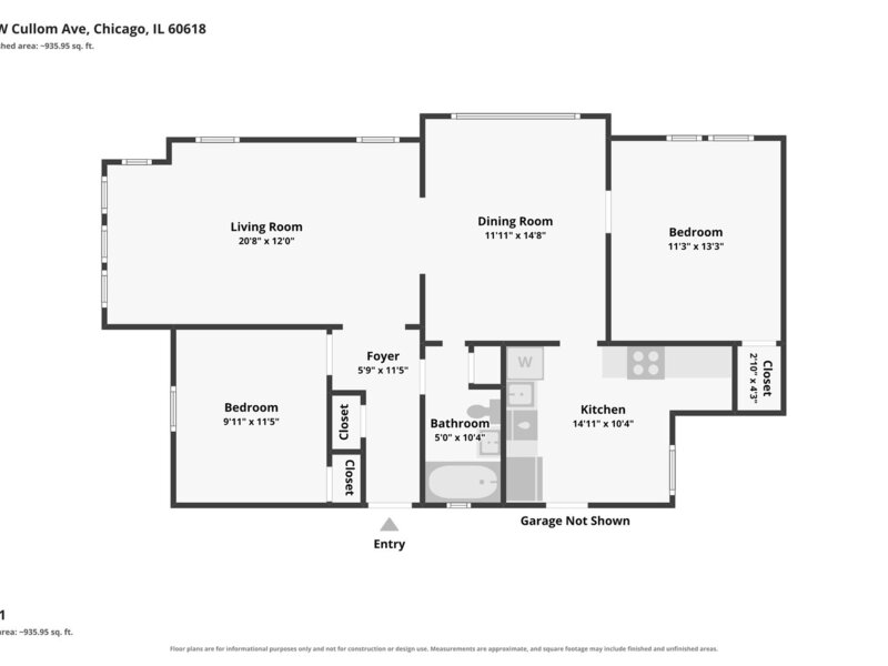 3701 W Cullom Avenue Chicago IL 60618